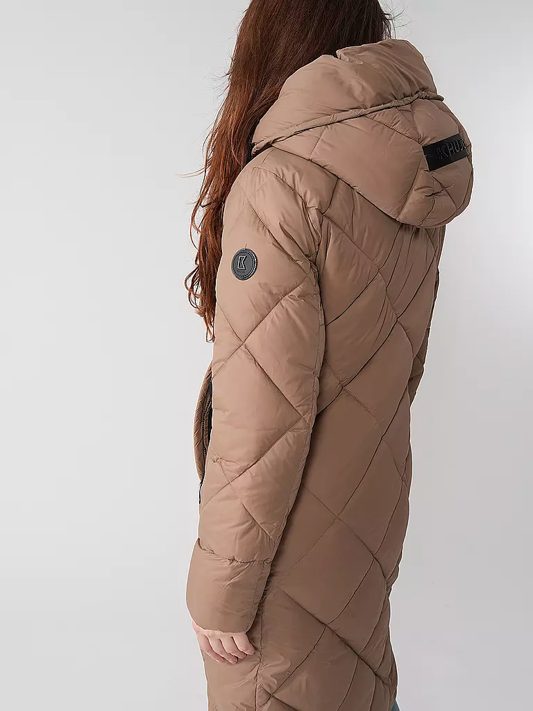 KHUJO Steppmantel SALIA camel