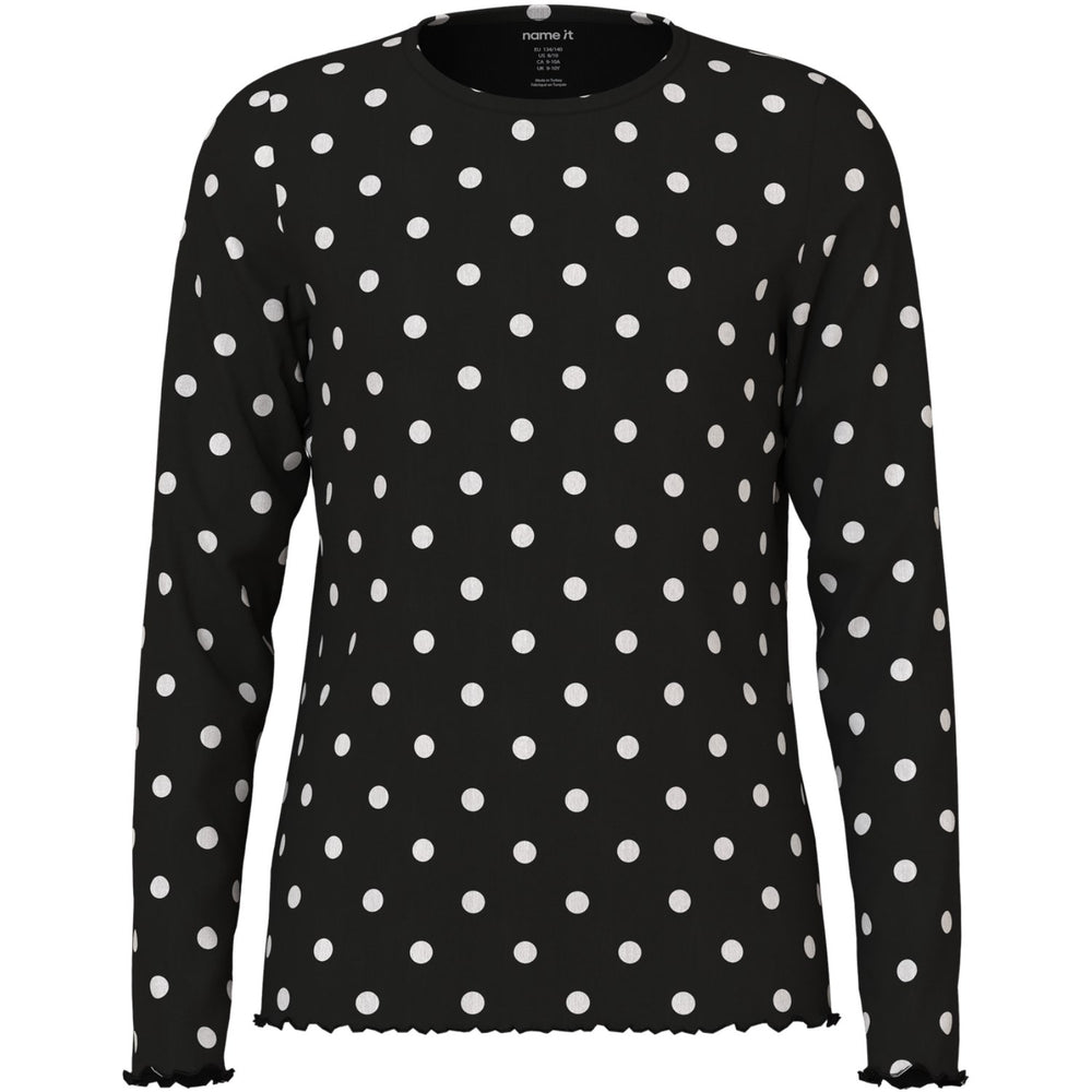 Køb Name It Black Nkfsallie Ls Top