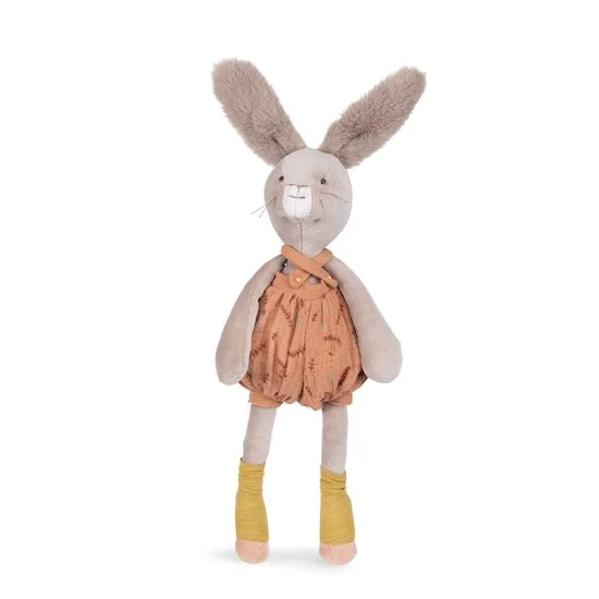 Trois petits lapins Peluche Lapin   Argile        de               Moulin Roty