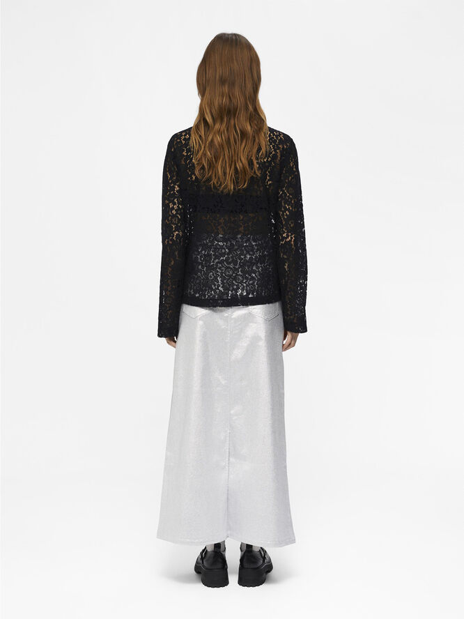 Object OBJIBI THORA L/S SHIRT 132 DIV Black