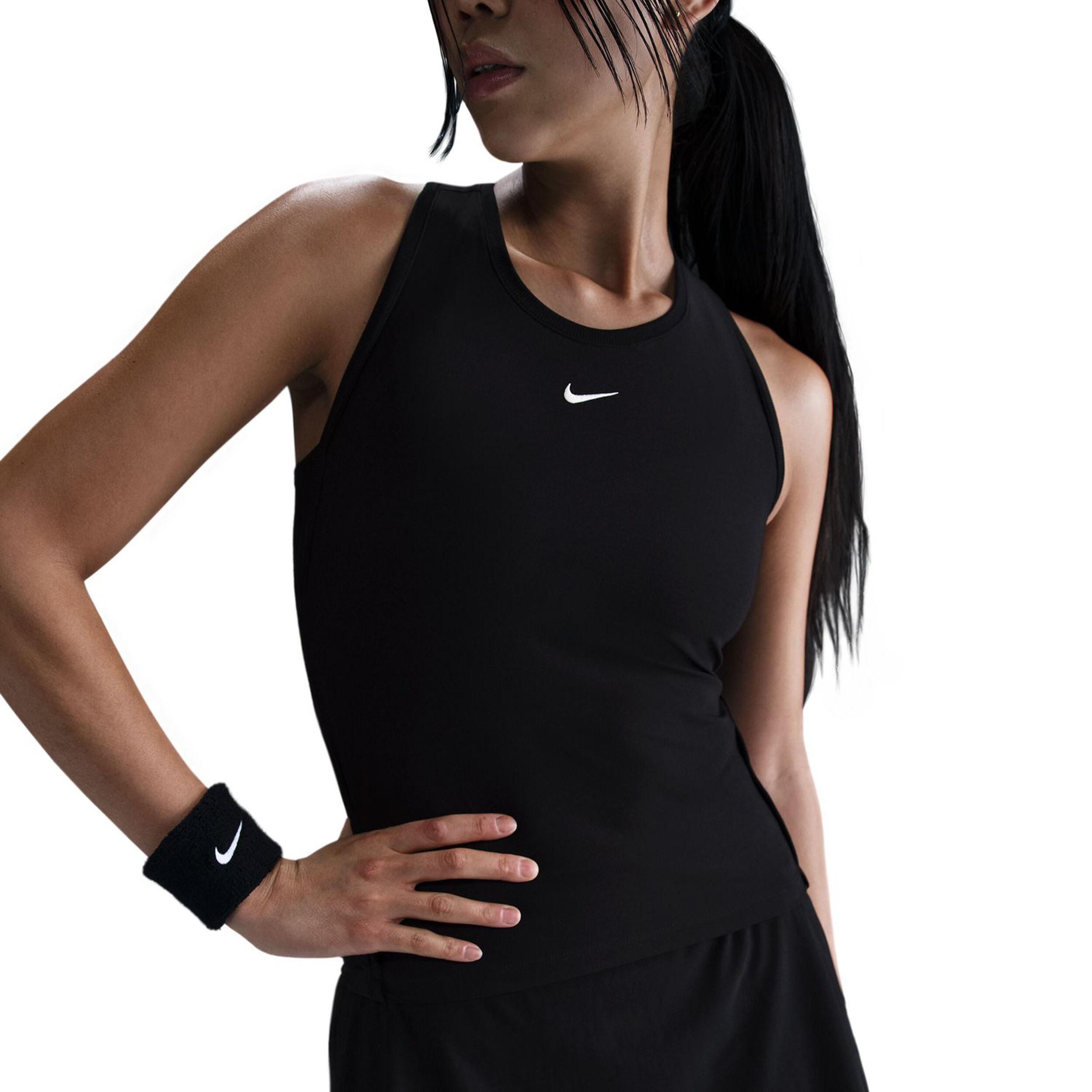 Nike Dri-Fit Victory Débardeur Tank Top Femmes - Noir , Blanc