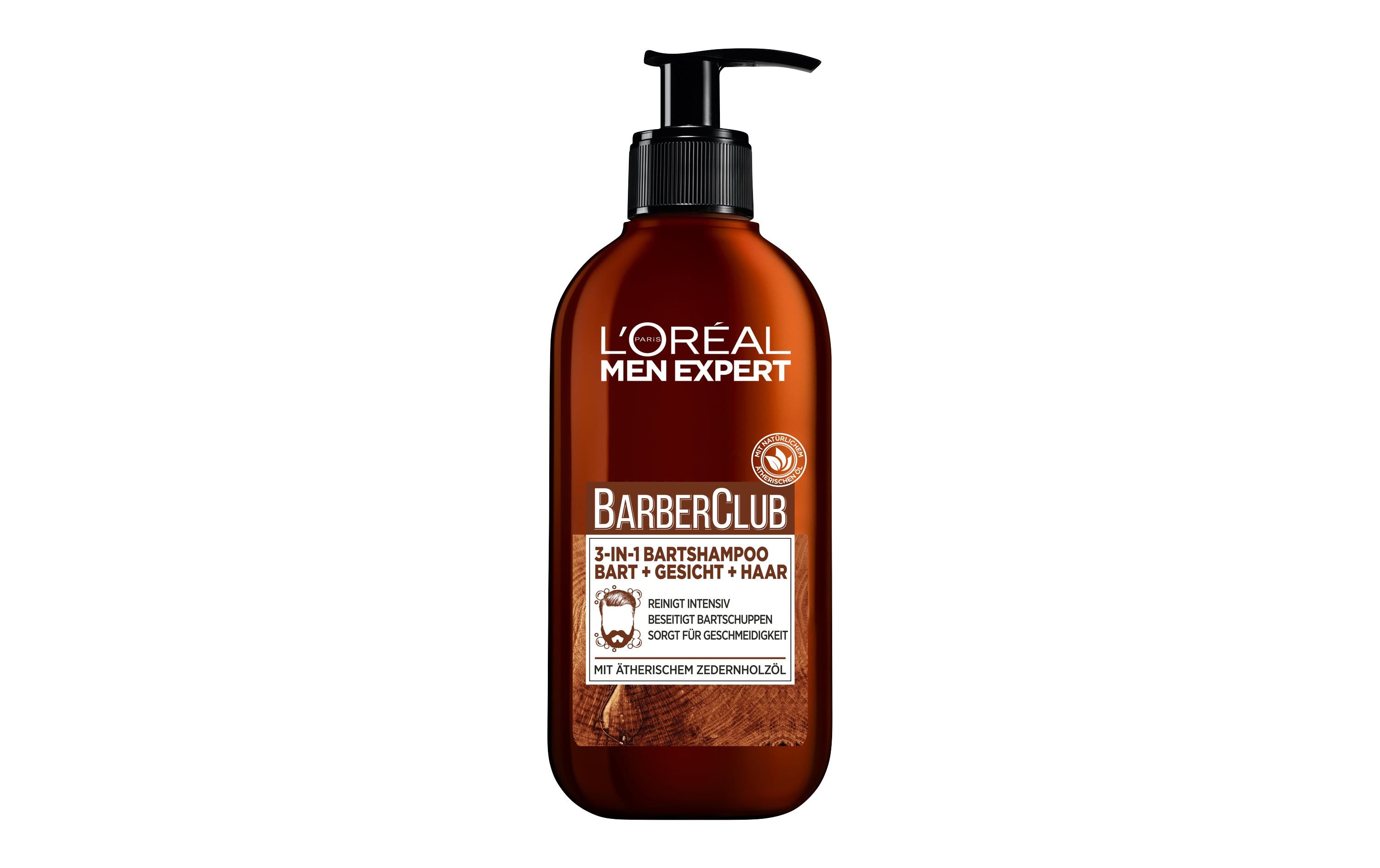Bartshampoo 3in1 Barber Club 200 mlBartshampoo für Bart, Haut und Haar