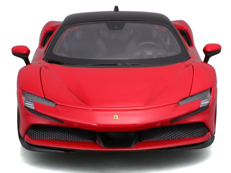 BBurago Ferrari R&P SF90 Stradale Rot 1:18 Sammlermodell im Massstab 1:18