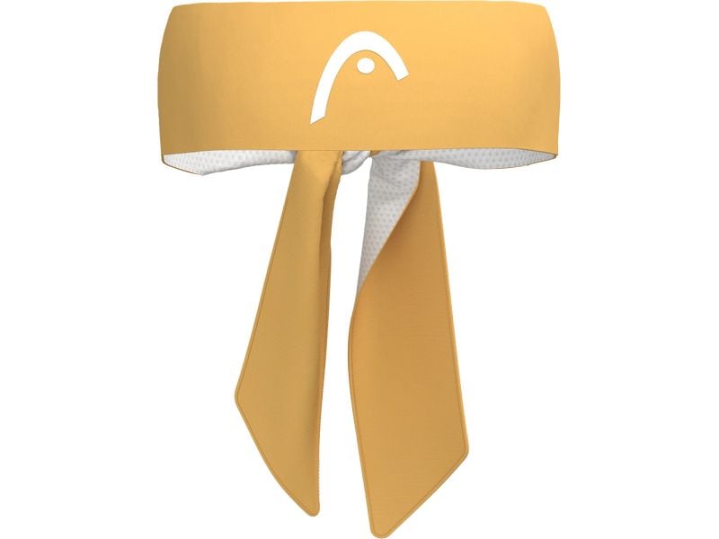 HEAD Kopfband Bandana Gelb/Weiss Schweiss- und Kopfband