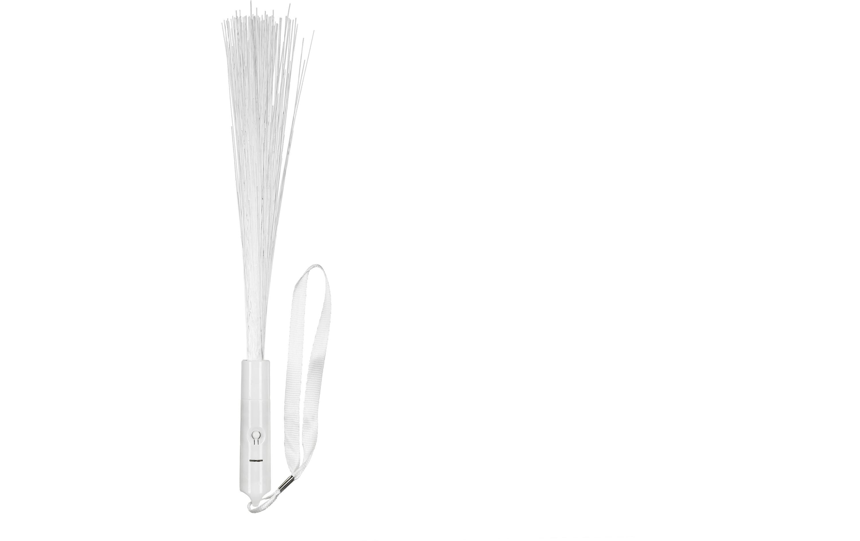 LED Stab Glasfaser Weiss, 1 Stk.Glasfaserstab, 26 cm