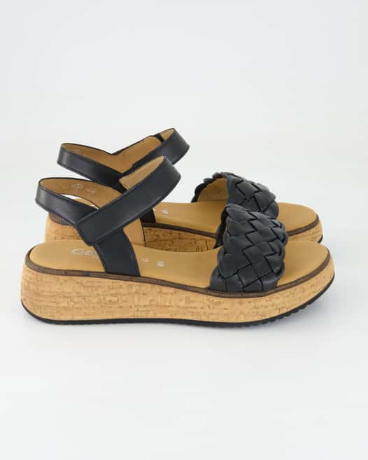 Gabor Comfort 62.829.57 Sandalen in Schwarz