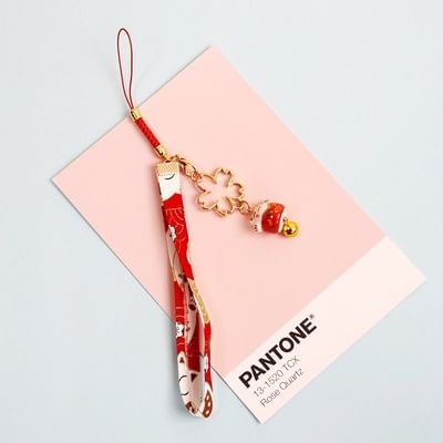 Ignishial - Sakura Lucky Cat-telefoonbandje (verschillende ontwerpen)