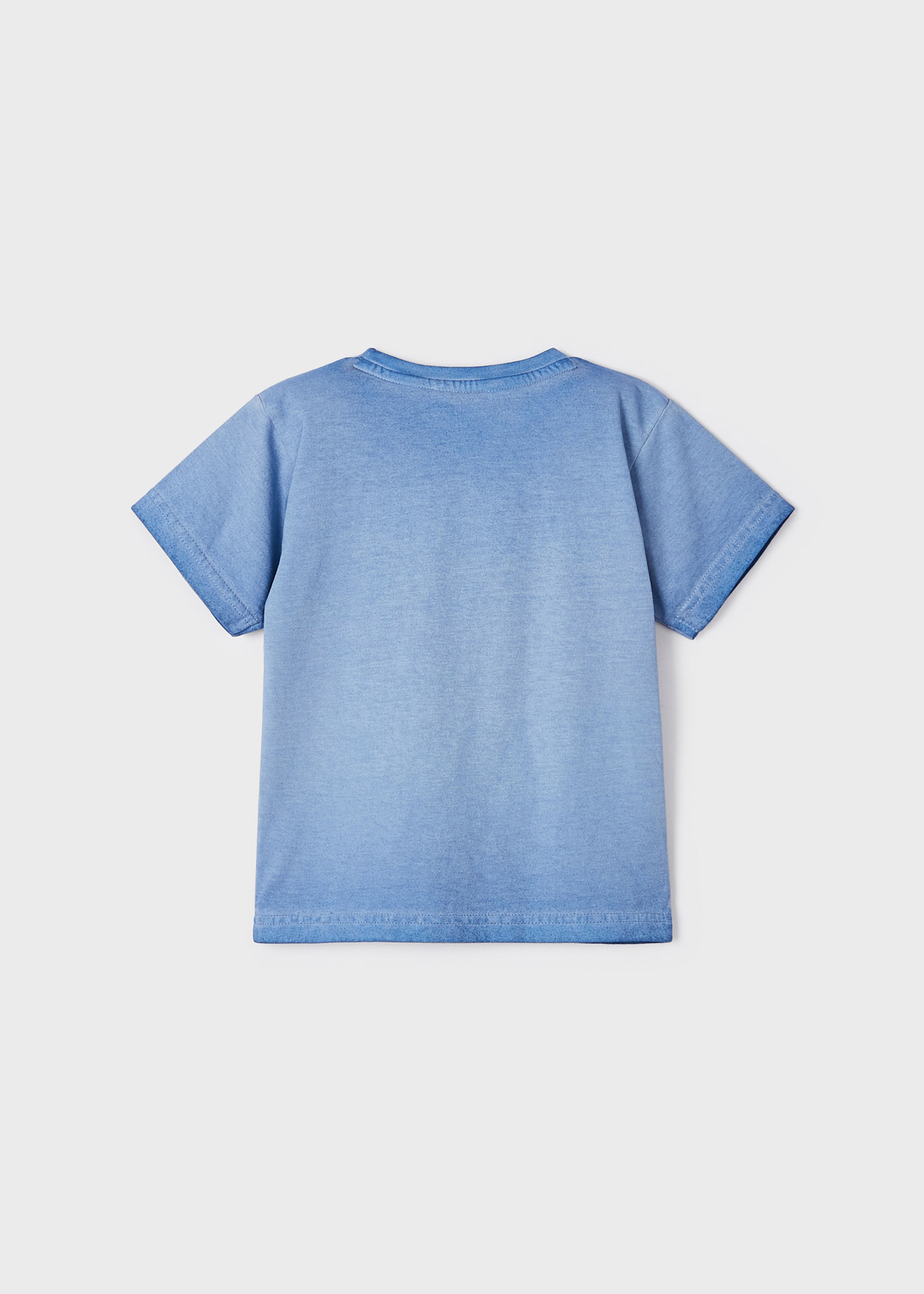 Camiseta de manga curta com estampa para meninos