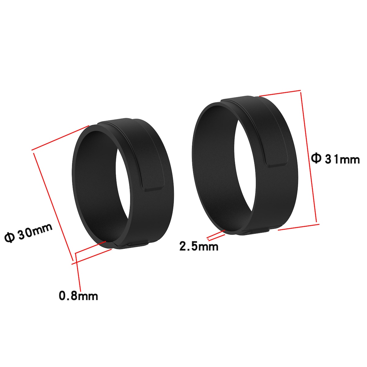 Sykkelfeste for Garmin radar med baklys Sort Gen 1