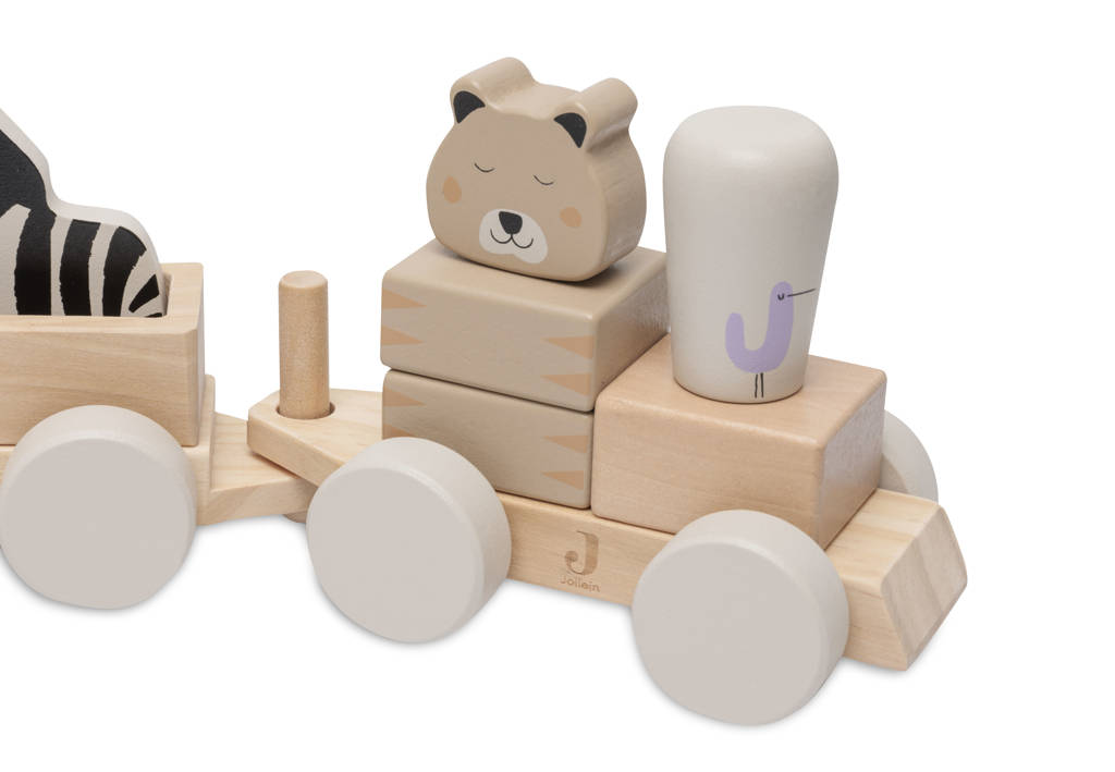 houten speelgoedtrein - Jungle Jambo
