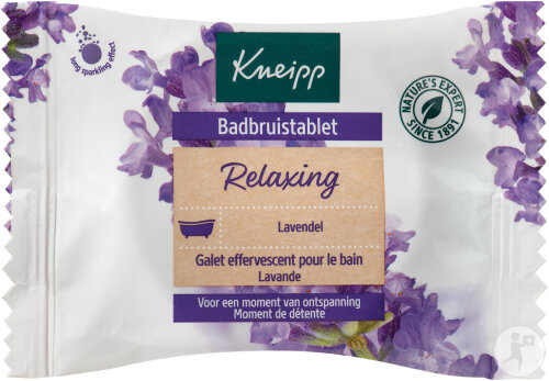 Kneipp Galet Pour Le Bain Bulle Relaxante Lavande 80g