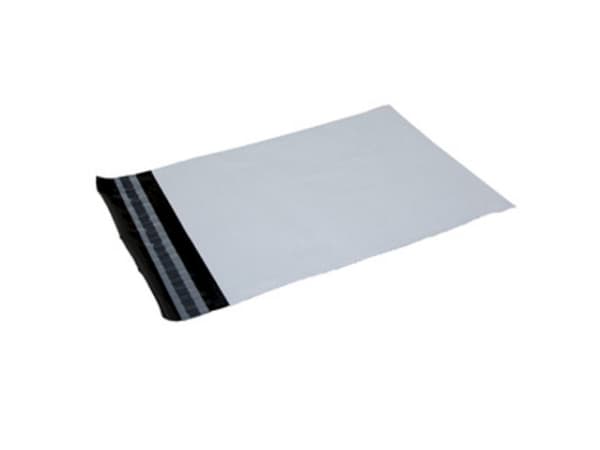 Forsendelsespose PE hvid 190x250 100stk/pak