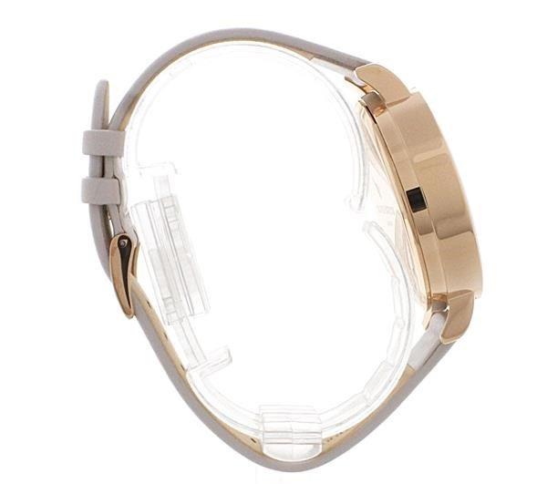 Olivia Burton Pink Dials Stainless Steel Fashion Analogue Quartz Watch