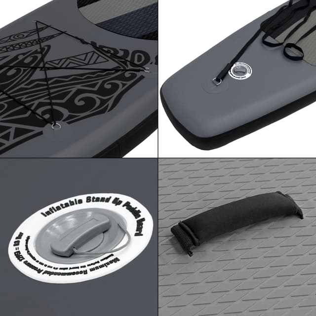 Oppusteligt Stand Up Paddle Board Makani, orange, 320x82x15 cm, inkl. pumpe og