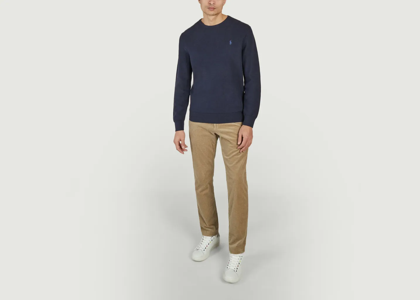 Pull en coton logotypé Polo Ralph Lauren