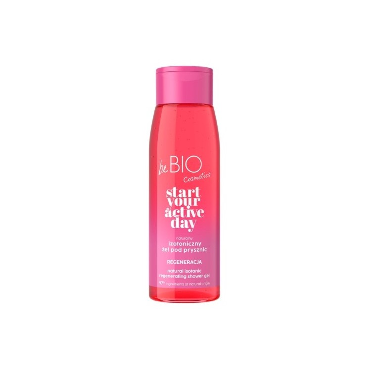 BeBio Cosmetics Natürliches isotonisches Duschgel Start Your Active Day REGENERATION 400 ml