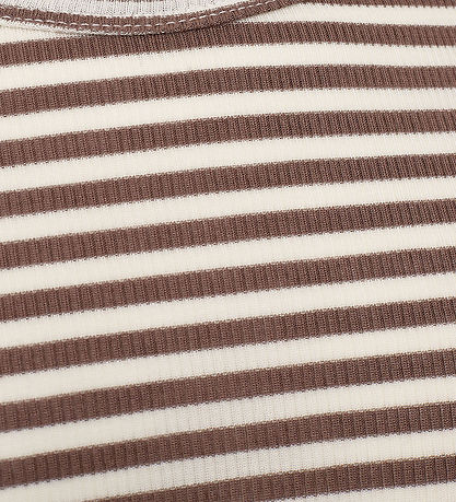 Sofie Schnoor Bluse - Rib - Petricia - Brown Striped