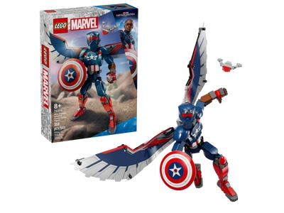 LEGO Nieuwe Captain America bouwfiguur (76296)