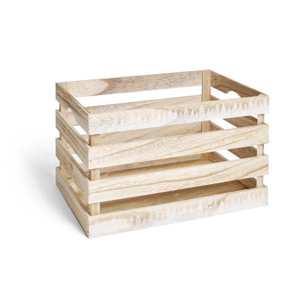 Cagette en bois 38x28xH23cm
