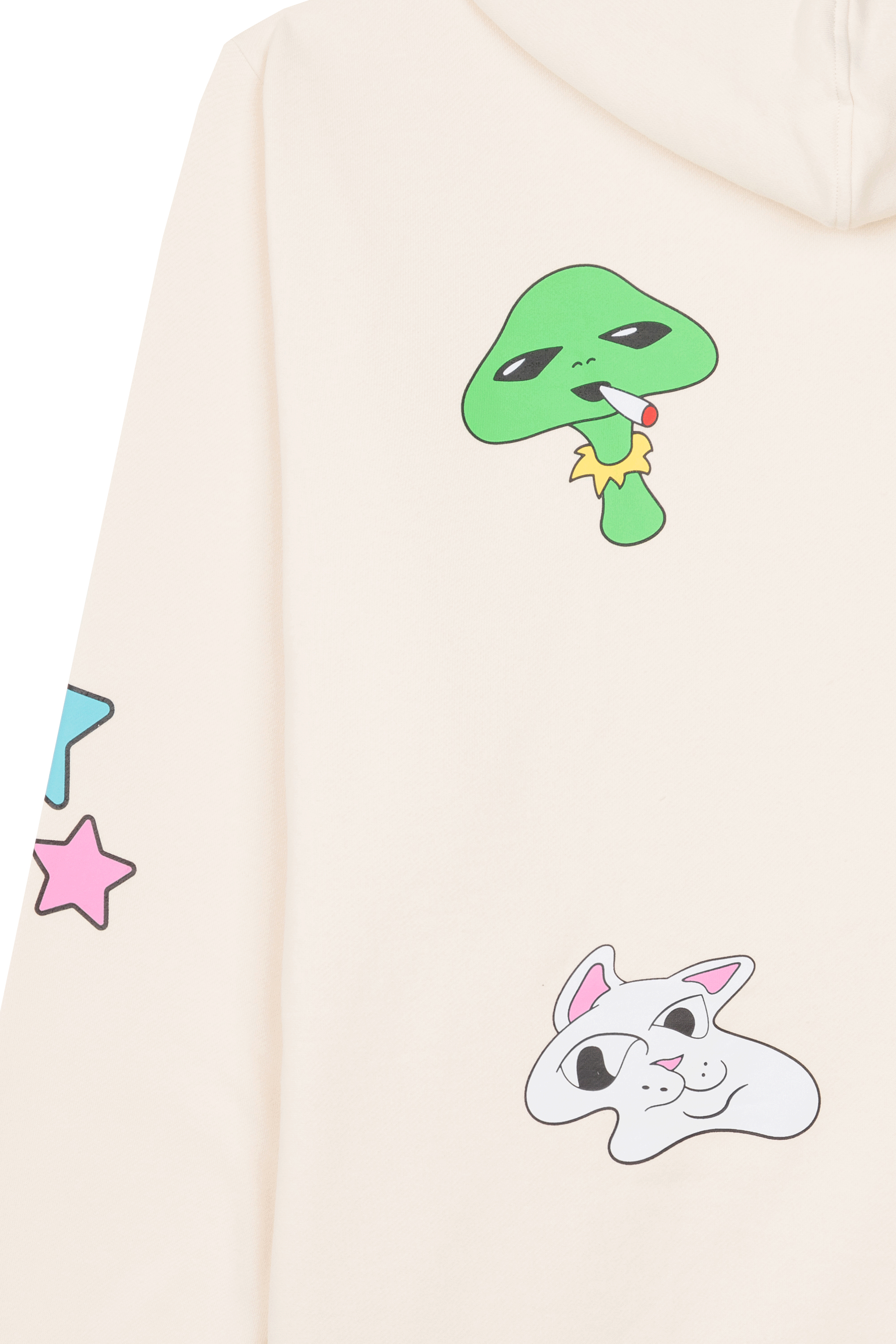 RIPNDIP Hoodie Shroom Mania Beige