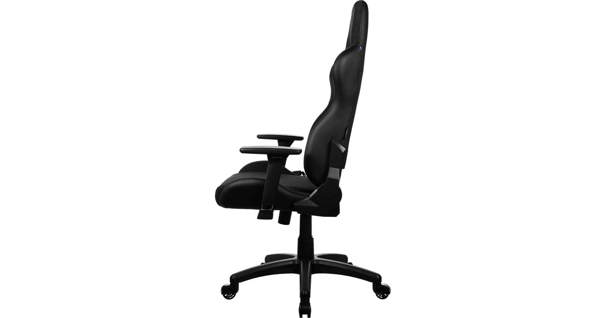 ArozziAvanti Soft Fabric - Pure Black gamestoel  (Zwart)