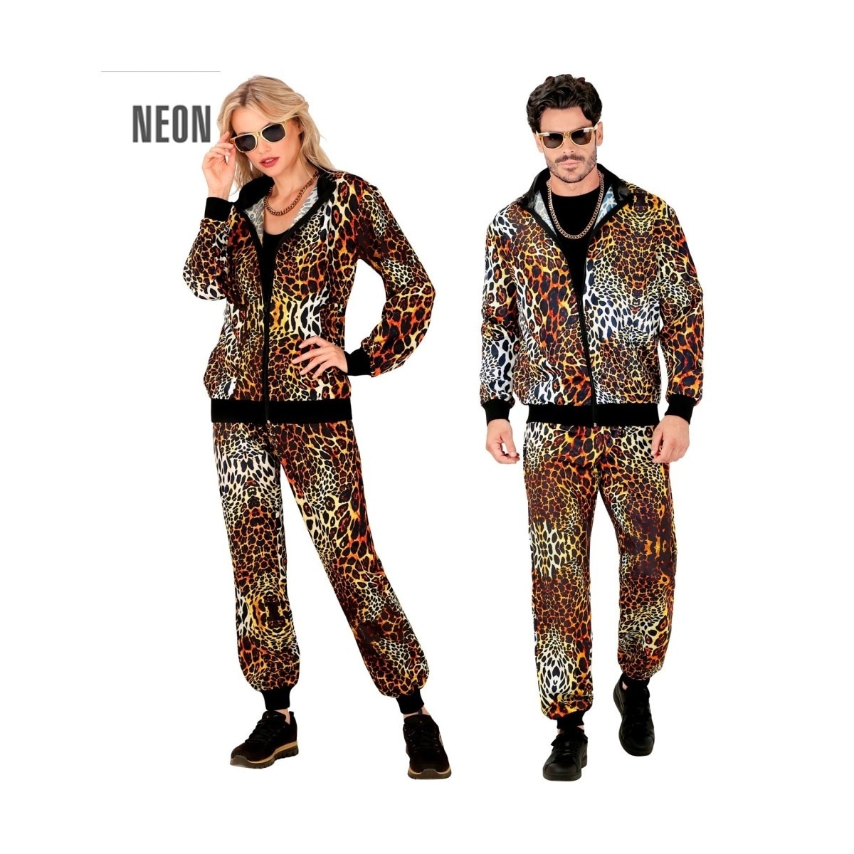 Kostyme Disco Party Leopard L