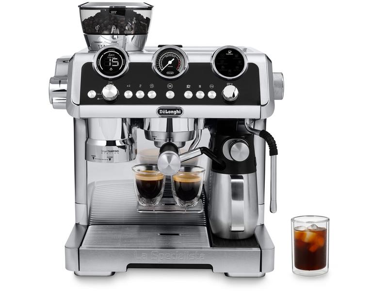 De'Longhi Siebträgermaschine La Specialista Maestro EC9865. Espressomaschine mit Siebträger und integriertem Mahlwerk