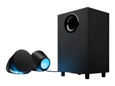 Logitech G560 - Højttalersystem - til PC - 2.1-kanal - trådløs - Bluetooth - USB - 120 Watt (Total)