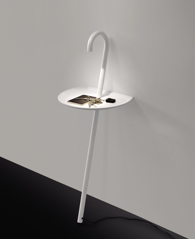 Martinelli Luce Clochard vloerlamp LED wit