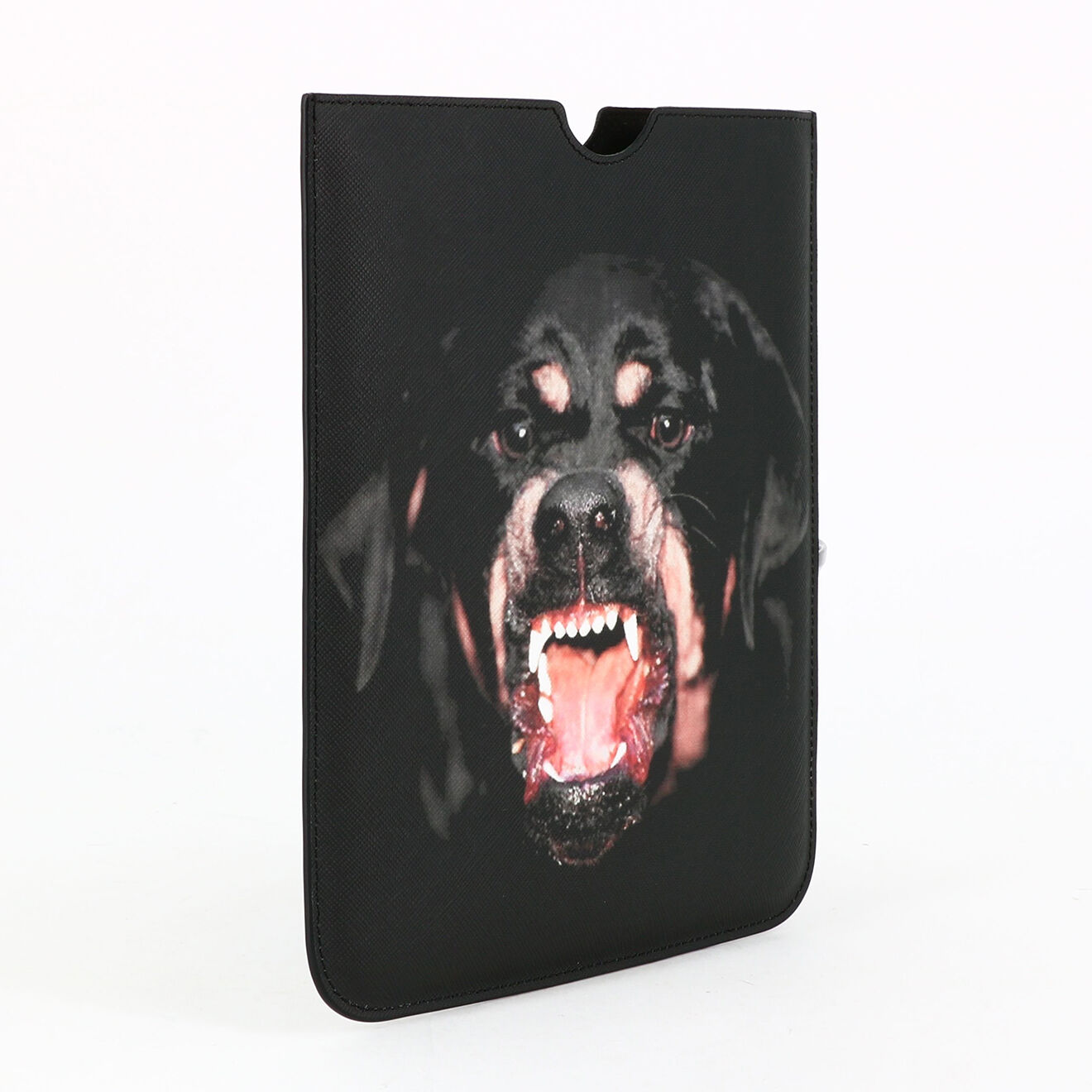 Givenchy Pochette Ipad Givenchy en Cuir grainé noir Neuf - 21x25 cm