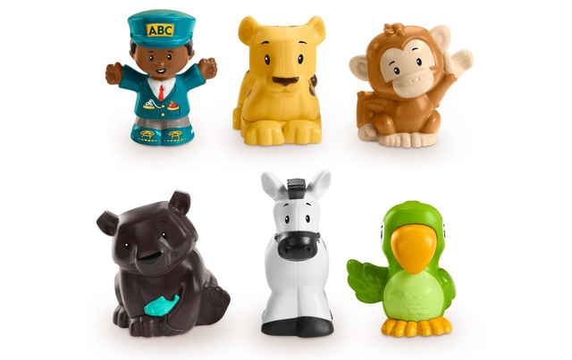 Fisher-Price® Lernspielzeug »LP Grosser ABC Tierfreunde Zug«