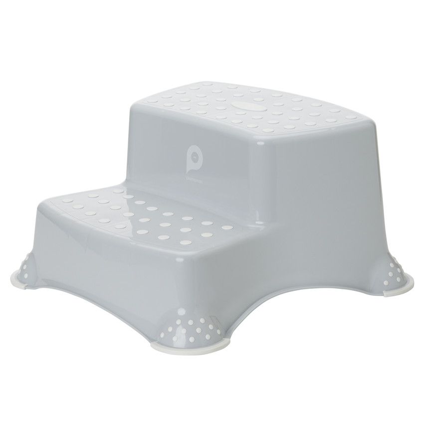 Marchepied double Popotam 2.0 gris - Ecru