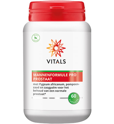 Vitals Mannenform pro prostaat (60 capsules)