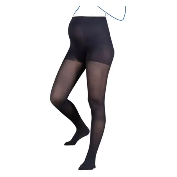 Meia-calça de maternidade Venoflex Kokoon, classe 2, tamanho 3 (normal), preta.