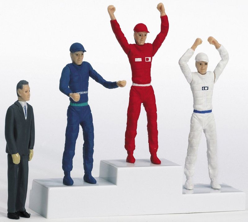 Carrera Winnerspodium met figurenset - racebanen - 1:32 - 1:24
