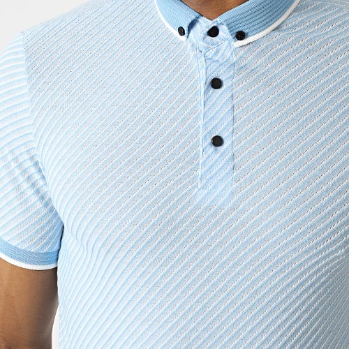 Polo Manches Courtes 1917 Bleu Clair
