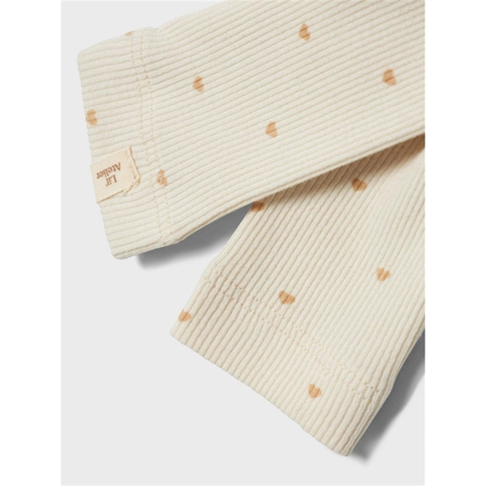 Køb Lil'Atelier Turtledove Heart Gago Slim Leggings Noos