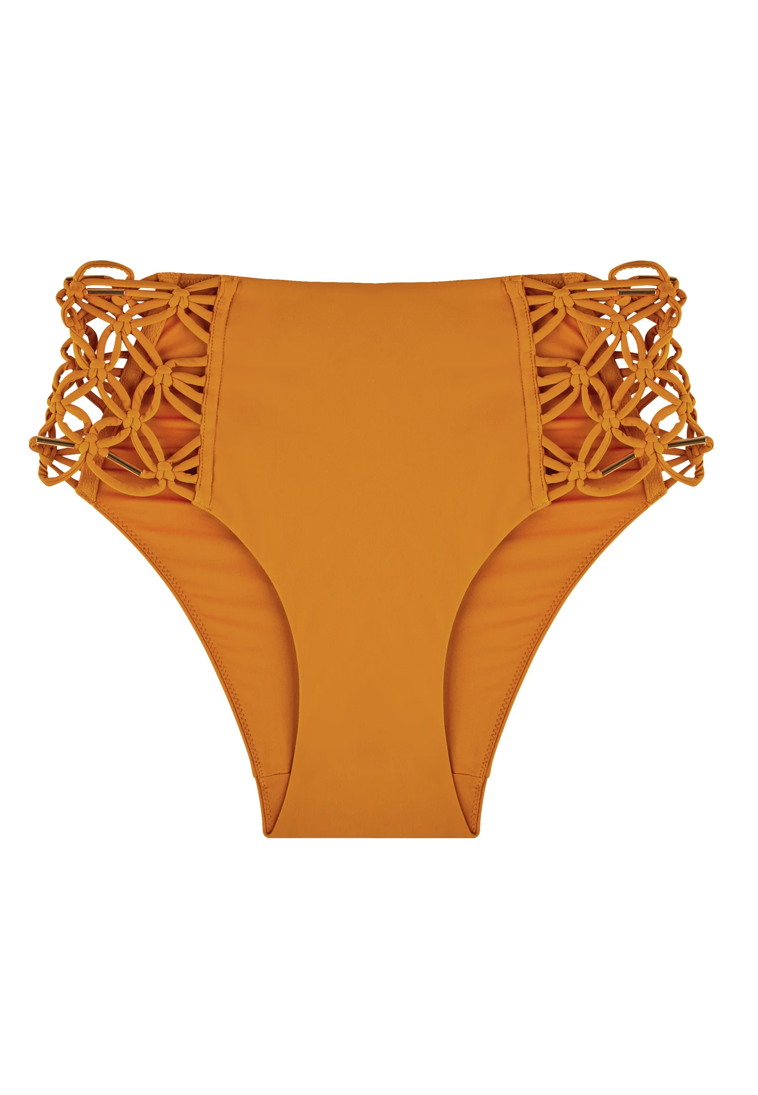 GIPSY MUSE - Bas de maillot de bain culotte taille haute | Orange