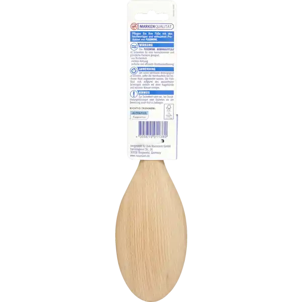 Hornhautfeile aus Holz