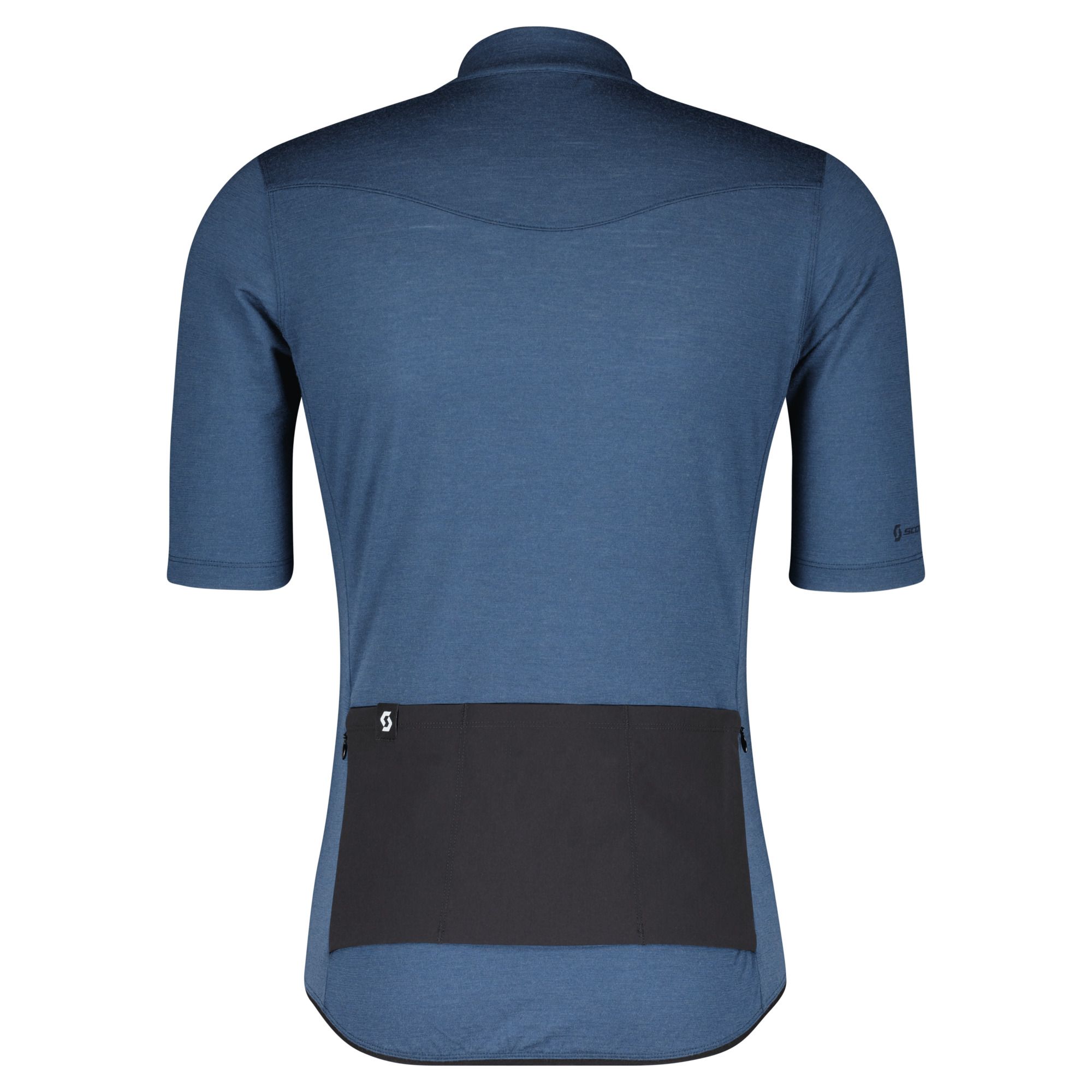 SCOTT Gravel Merino Kortærmet Jersey Blå