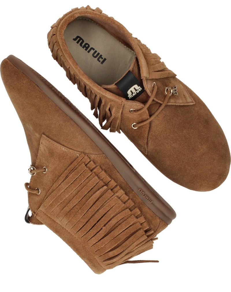 Maruti Eden Veterschoenen Cognac Dames