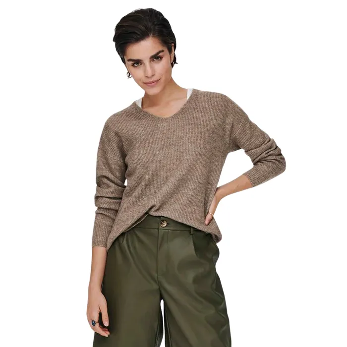 Only Camilla V-Neck Sweater Dames