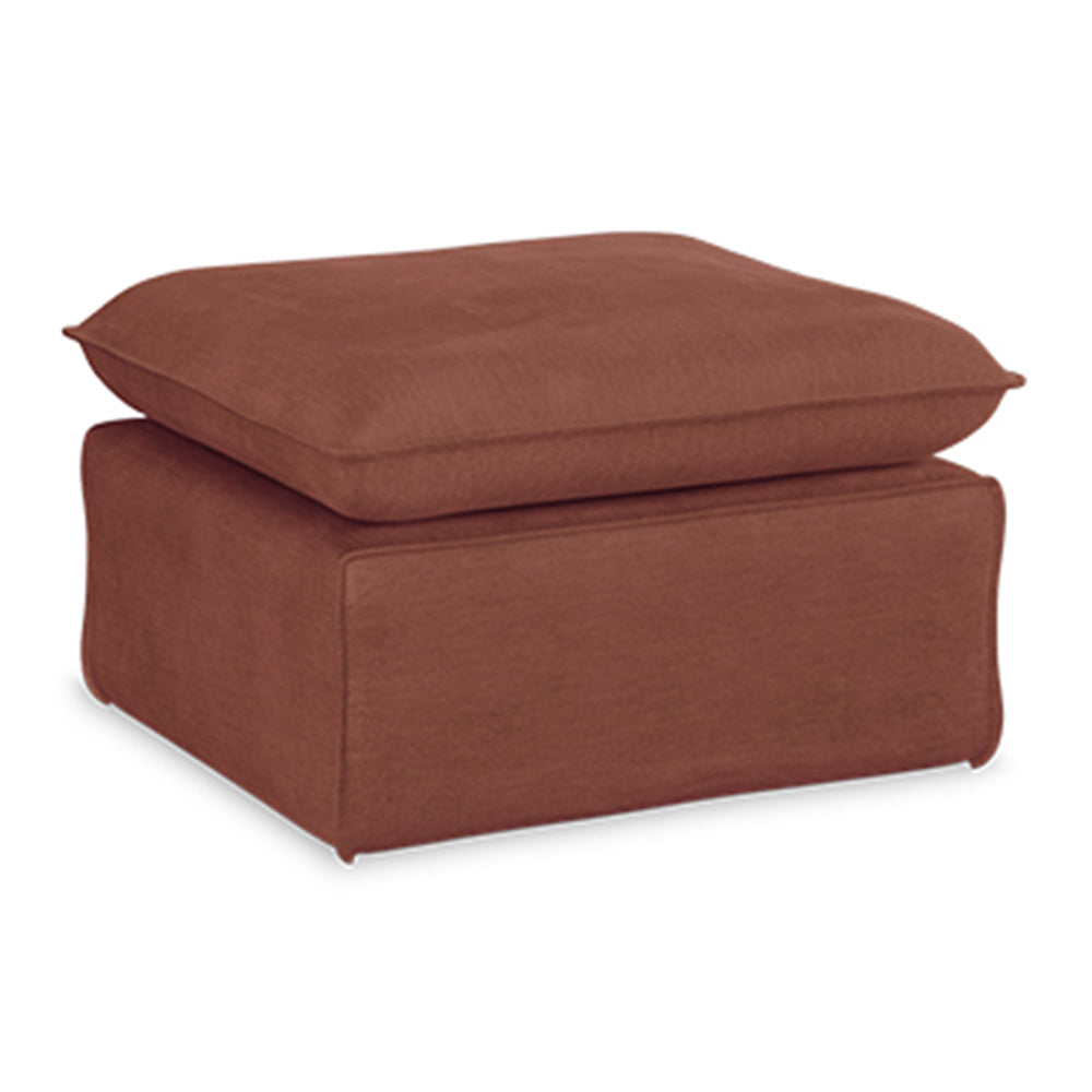 HKliving Nomad Hocker - Velvet - Magnolia