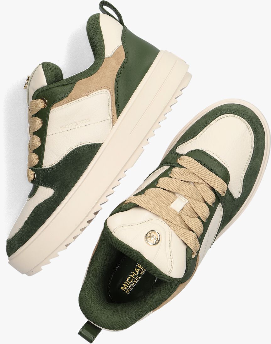 MICHAEL KORS groene michael kors lage sneakers rumi lace up
