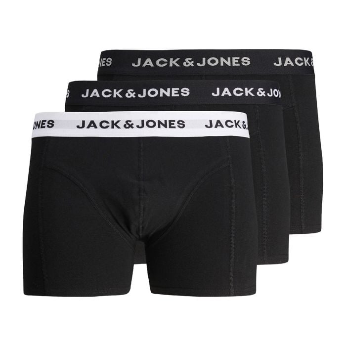 Jack & Jones Solid Trunk Boxershorts Heren (3-pack)