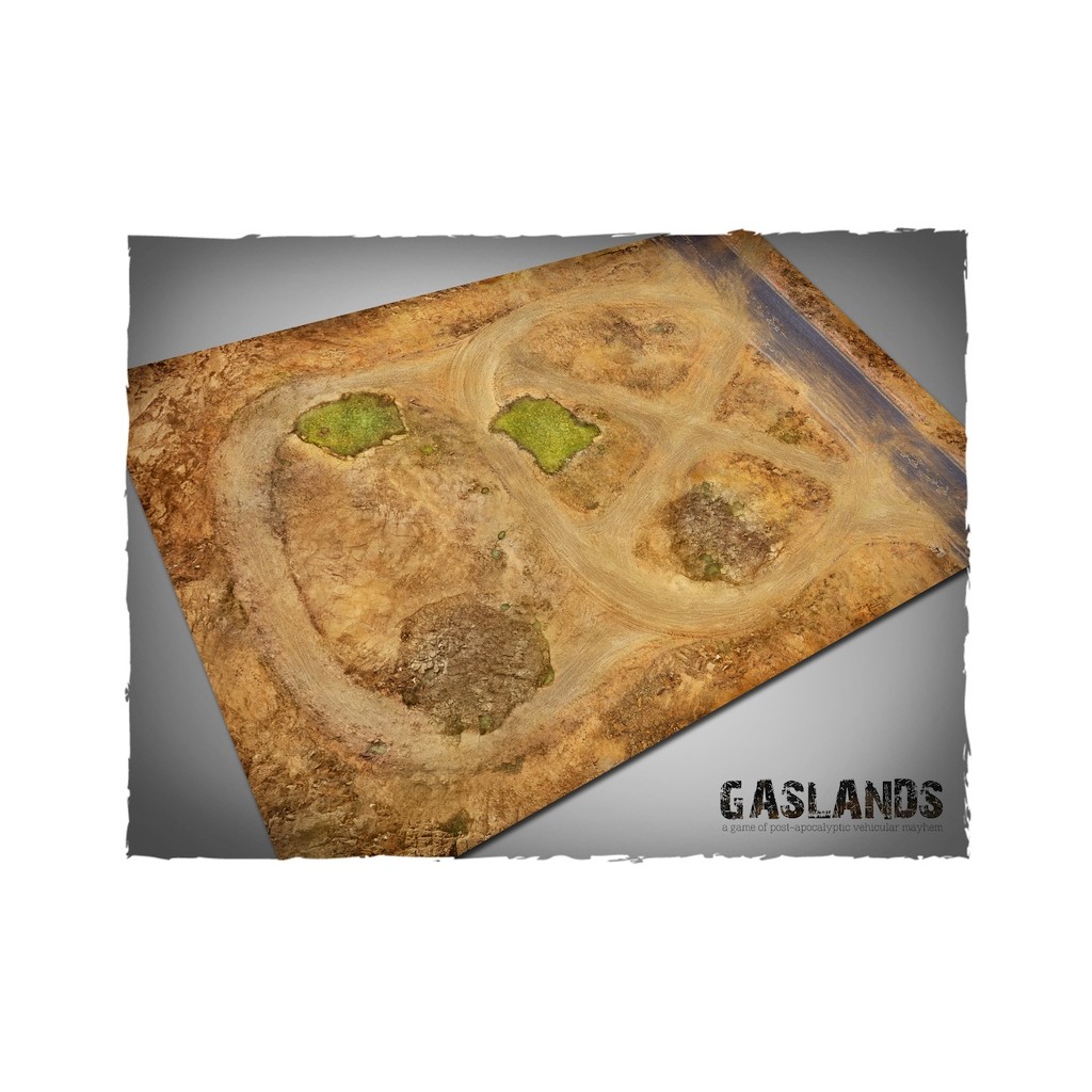 Terrain Mat PVC - Gaslands - 180x120