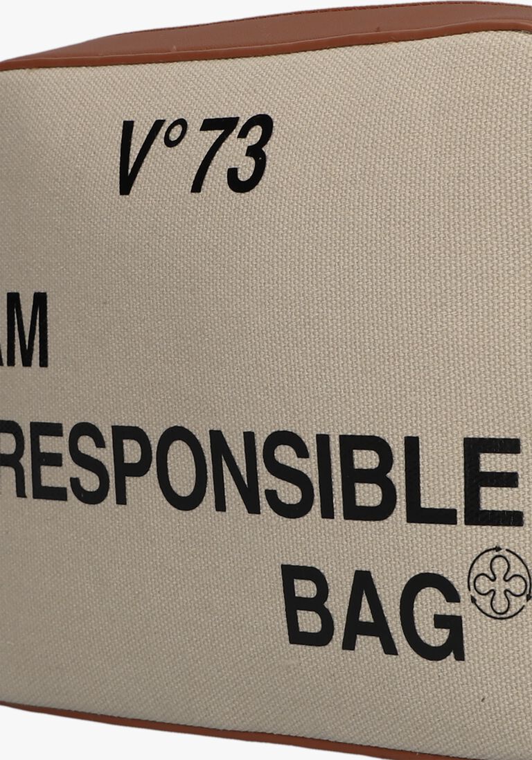 V73 beige v73 schoudertas responsibility bis camera bag