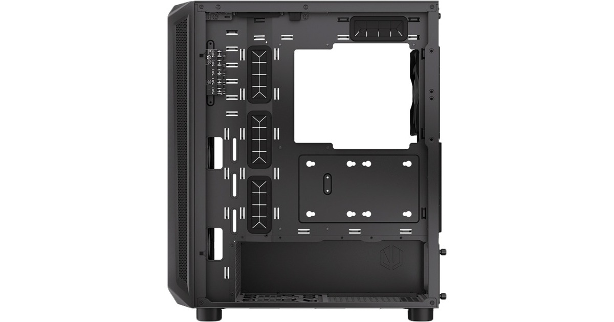 ENDORFYArx 500 ARGB big tower behuizing  (Zwart | 2x USB-A | 1x USB-C | RGB | Window)
