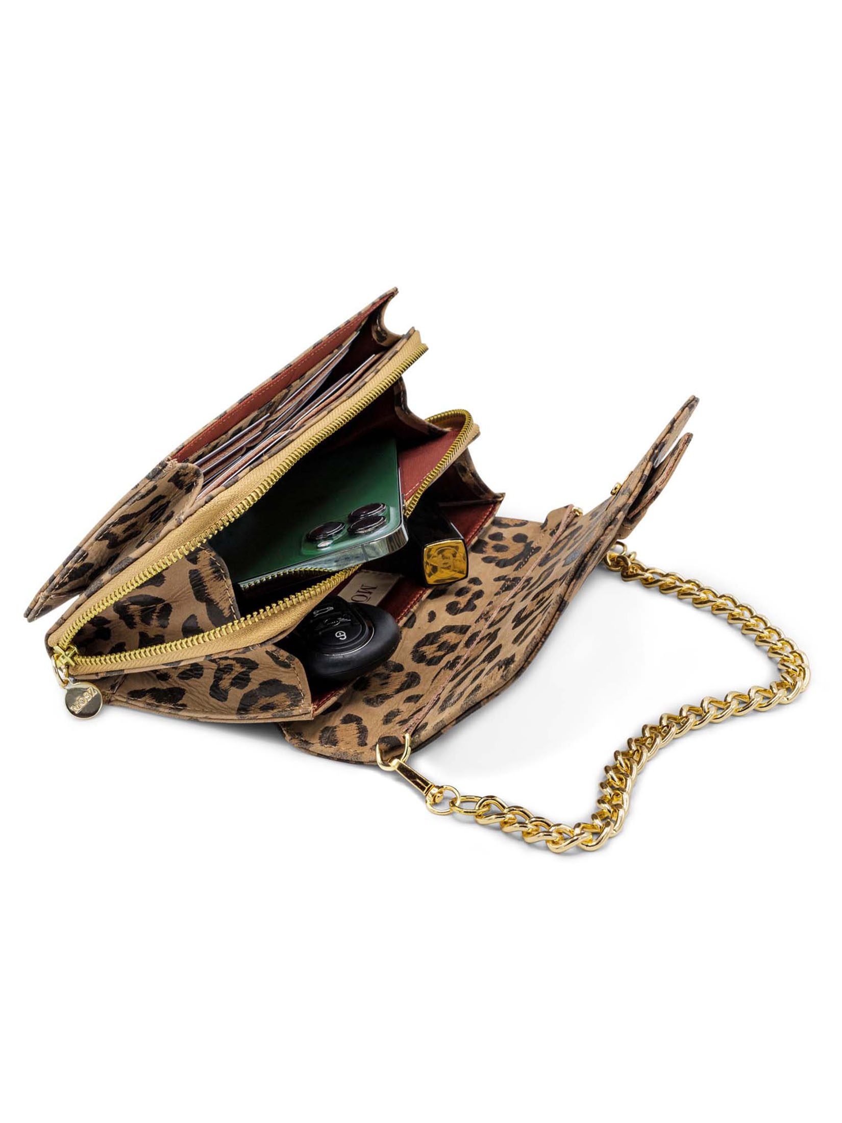Mōsz Kris Bag Crossbody Cheeta – Bruin