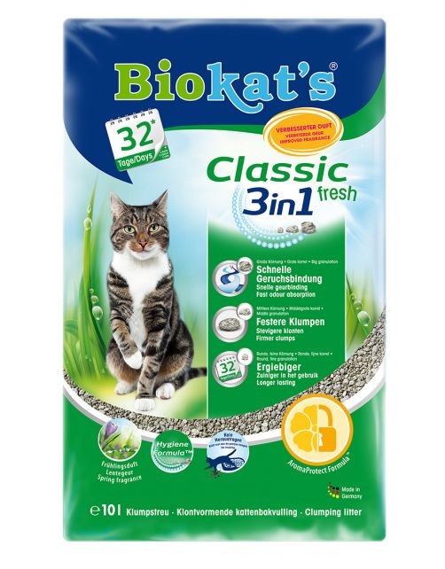 Biokat's Fresh 3 In 1 - Kattenbakvulling